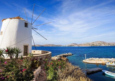 Parikia town Paros island Cyclades Greece copy