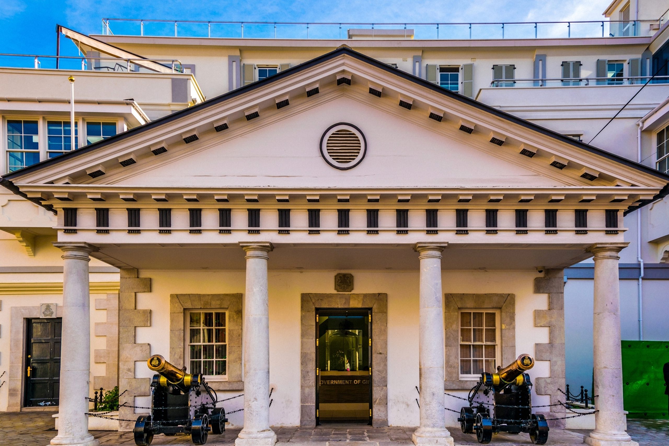Convent Guard House in the city of Gibraltar. Convent Guard House in the city of Gibraltar.