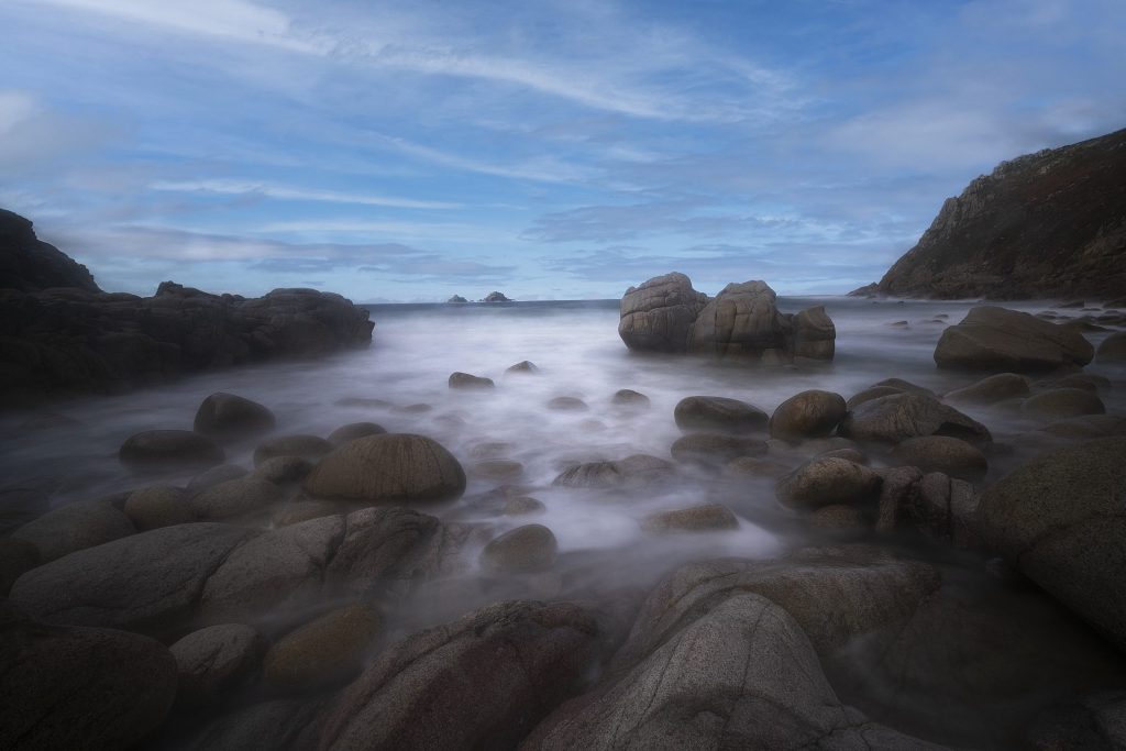 Porth Nanven Beach, Cornwall copy training