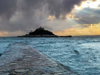 St Michaels Mount at Marazion Cornwall St Michael’s Mount at Marazion, Cornwall