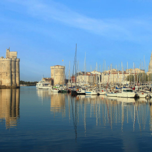 La Rochelle, the French city and seaport located on the Bay of Biscay