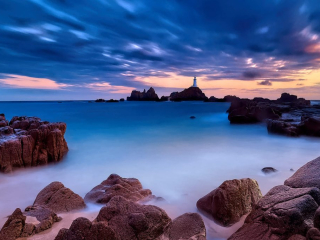 Corbiere Lighthouse, Jersey, Channel Islands copy