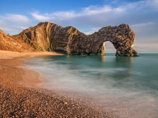 Durdle Dor a rock arch off the Jurassic Coast Dorset Durdle Dor a rock arch off the Jurassic Coast Dorset